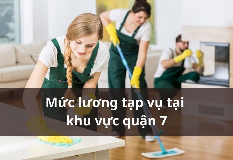 Thu nhập của công việc tạp vụ quận 7