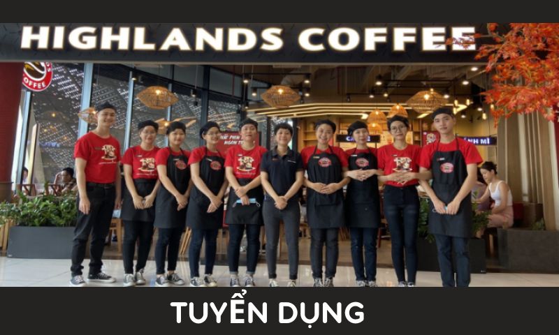 Cơ hội thăng tiến rõ ràng tại Highlands Coffee